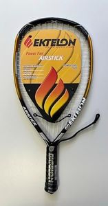Ektelon Power Fan Airstick 1600 Racquetball Racquet, Grip SS, Black/Gold