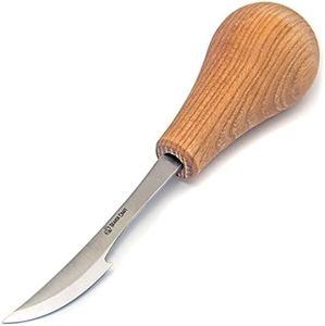 BeaverCraft Couteau de sculpture sur bois C17P Outils de sculpture sur bois Couteau à découper Couteaux de sculpture sur bois en acier au carbone Couteaux de sculpture sur bois Ciseau à paume