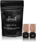 SIVOTE Extreme Eyelash Extension Glue, 0.5-1 Seconds Dry Time, Retention Up to 6-8 Weeks, 6ml (3ml x 2 Bottles)