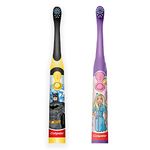 Colgate Kids Batman Battery Power Toothbrush - 1 Pc & Colgate Kids Barbie Battery Powered Toothbrush - 1 Pc Combo