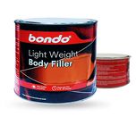 Bondo Body Filler 3 Kg Pack | Repairing Car Dents, Large Rusted Areas | Fast drying Same Day Repair.