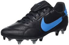 Nike Men's Premier Iii Sg-pro Anti-clog Traction Trainers, Black Laser Blue Black, 7.5 UK