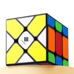 Cubelelo Drift Fisher (Tiled) Magic Cube Puzzle for Kids & Adults | Unique Shape Mod with Premium Design, Smooth Finish Toy for Intermediate and Advanced Solvers | for Ages 3 and Above