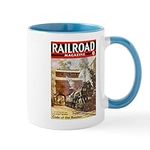 CafePress Railroad Magazine Cover 3