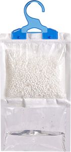 Hanging Wardrobe Dehumidifier 6-Pack – Moisture Absorber Bags