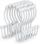 Goowin Shower Curtain Hooks, 12 Pcs