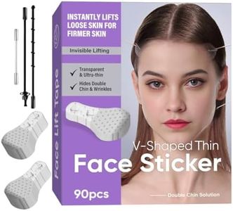 Face Lift Tape Invisible, 90Pcs Face Lift Tape for Hiding Double Chin & Wrinkles, Face Tape for Lifting, for Women Eyes, Face, Neck Skin Tightening