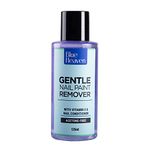 Blue Heaven Gentle Nail Paint Remover, Infused with Vitamin E and Nail Conditioner, Acetone Free, Gentle Nail Polish Remover, 125ml