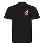 Gas Safe Classic Polo T shirt Embroidered Personalised Workwear Top Customise (L, Grey)