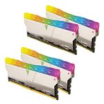 v-Color Prism Pro RGB SCC(2+2) Kit 16GB (2x8GB) 4133MHz (PC4-28800) DDR4 RAM with Extra 2 RGB Filler Kit Gaming Desktop Memory Module Ram Upgrade (SCC-TL8G41819D-E6PRSWK)