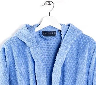 Caleffi 37556 Albornoz - Esponja Sirena 100% Algodón 450gr/m2