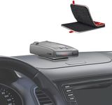 Radar Detector Mount for Car – Hook-and-Loop Dash Installation, Unobstructed View Design, Secure Hold, Adjustable Angle, Heat-Resistant, Universal Fit for All Radar Models
