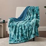 Bedsure Faux Fur Throw Blanket for Couch - Fuzzy Plush Fluffy Soft Sherpa Fleece Blankets and Throws for Sofa and Bed