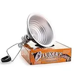 Fluker's Repta-Clamp Lamp with Switch for Reptiles ( Packaging May Vary ), Incandescent, Black, 8.5-Inches