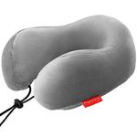 Trajectory Travel Neck Pillow Memory Foam for Travel in Flights Train Airplane for Sleeping for Men and Women and Orthopedic Cervical Pain