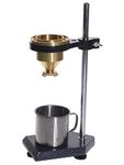 GLTL Paint-4 Liquid Viscosity Test Tool w/Viscometer Flow Cup Viscometer Ford Cup 4# Flow Viscosity Cup Liquid Flow Meter Liquid Viscosity Tester with Base