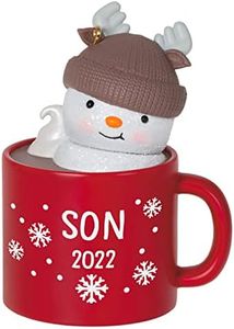 Hallmark Keepsake Christmas Ornament 2022, Son Hot Cocoa Mug