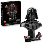 LEGO Star Wars 75439 Darth Vader Bust - Display Model Kit for Adults incl. Collectible Sith Minifigure w/Red Lightsaber - DIY Shelf or Room Decor - Gift Idea for A New Hope Fans
