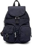 Kipling Lovebug Small Backpack, True Blue Tonal, 8.75" L x 11.75" H x 6.25" D, Compact