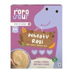 Rorosaur Porridge Mix with Ragi, Wheat & Fruits, Nutrient Rich Baby Food | Rich in Vitamins and Minerals | Travel friendly | No Added Sugars/Salts, No Synthetic Vitamins, No preservatives, 240g