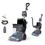 Vax SpinScrub Power Carpet Cleaner, Carpet Cleaning Machine, Stain Remover, 6 Year Guarantee, XL Capacity, Quick Dry Time, Deep Clean, Grey/Navy Blue, CDCW-SSXS