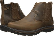 Skechers Men's Relaxed Fit Segment - Dorton Boot, Dark Brown, 10.5 D (M)