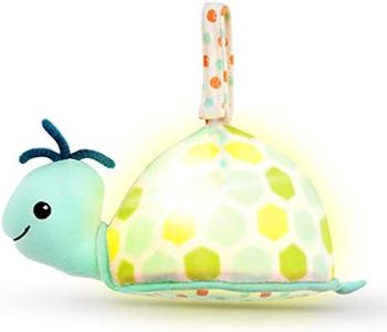 B. toys- B. baby- Baby Glowable Soothing Plush Turtle with Lights & Sounds- Glow Zzzs Turtle Shellé0 Months +