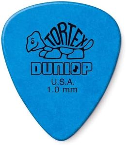 DUNLOP 1.0mm Blue Guitar Pick-12 Pack Tortex Standard (418P1.0)