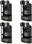 Holster for Motorola APX6000/APX8000/PMLN5709/PMLN5709A Holder Carry Case Models 1.5, 2.5 and 3.5 by Luiton(4 Pack)