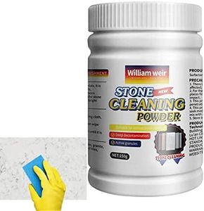 Stone Care Cleaner - 150g Stone Care Polishing Powder | Daily Clean Shine and Polish Granite Marble Quartz Tile Countertop Hepvet