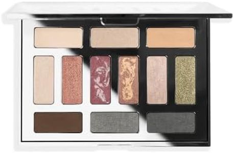 OFIR Eyeshadow Palette 12 Shade Matte and Shimmer Palette Buildable Pigment Adds Depth Talc Free Eye Shadow Palette Makeup Lightweight Powder Enhances Radiant Looks (Earthy Tones)
