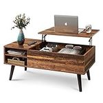 WLIVE Wood Lift Top Coffee Table wi