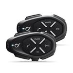 Interphone INTERPHOLINKTP Motorcycle Bluetooth Headset intercom, Black, Medium