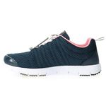 Propet Women's TravelWalker II Shoe, Navy/Melon, 4.5 UK