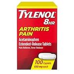 Tylenol 8 Hour Arthritis Pain Table