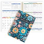 Budget Planner - Monthly Finance Organizer with Expense Tracker Notebook to Manage Your Money Effectively, Undated Finance Planner/Account Book, Start Anytimem,A5(8.6x5.9 inchs),100gsm Paper - Dark