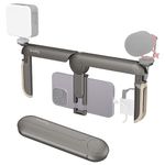 SmallRig P20 Foldable Universal Phone Cage, Smartphone Video Rig Filmmaking Vlogging Case Stabilizer Tripod Mount for Videomaker Video-grapher for iPhone for Samsung and Other Android Phones - 4047