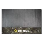 Military U.S. Army Grill Mat, Small, Black