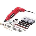 Hi-Spec 121 Piece 130W Corded Power Rotary Tool Kit Set. Multi Tool with Dremel Compatible Bit Accessories. Drill, Cut, Trim, Grind & Sand in DIY Repairs, Hobbies & Craftwork