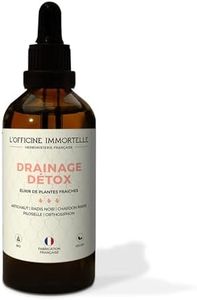 ÉLIXIR DRAINAGE DÉTOX BIO | DÉPURATIF | DRAINANT | DIURÉTIQUE | DÉTOXIFIANT DU FOIE | NETTOYAGE DE LA VÉSICULE BILIAIRE | RADIS NOIR, CHARDON MARIE, ORTHOSIPHON