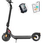 Atomi Electric Scooter E20, 500W Motor Electric Scooters with 30KM Long Range, 25KM Speed, Portable Folding Electric Scooter for Adults with Double Braking System and Smart App