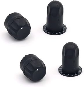 Kymate Radio Knobs Replacement Volume and Channel Knob for Motorola Radios XTS2500 XTS2500I XTS1500 XTS2250 2Pair