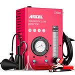 ANCEL S3000 Automotive Smoke Machine with Built-in Air Pump and Pressure Gauge. Professional Vehicle Leak Diagnostic Detector Tools Kit for Leaks Test in Vacuum,Fuel, EVAP and Other Cars System