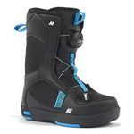 K2 Snowboarding MINI TURBO, Unisex youth snowboard boots, black, EU: 36 (UK: 3 / US: 4 / cm: 22) - 11H2020.1.1.040