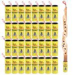 WD&CD 33 Pcs Fly Paper Strips, Sticky Fly Ribbons Traps, Fly Tape Trap Ribbons for Indoor and Outdoor Catcher for Fruit Flies/Gnat/Insect/Pest/Mosquito