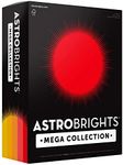 Astrobrights Mega Collection, Colored Paper, Sunny 5-Color Assortment, 625 Sheets, 24 lb/89 GSM, 8.5" x 11" - More Sheets! (91701)