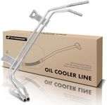 A-Premium Automatic Transmission Oil Cooler Line Hose Assembly Compatible with Toyota 4Runner 2003-2009 FJ Cruiser 2007-2009 Lexus GX470 2003 4.0L 4.7L