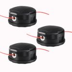 pakmee 3 Pack String Trimmer Head SRM-225 for Echo Eater Speed-Feed 400 SRM-230 SRM-210 SRM2100 SRM225 PAS210 PAS225 PAS230 PAS260 T195S T220 T222 T230 T231 Fit to Echo SRM Straight Axle Trimmer