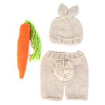 Baby Photography Props Handmade Crochet Knit Rabbit s Pants Photo Costume Prop Outfit for Newborn Boys Girls