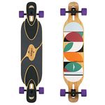 Loaded Boards Dervish Sama Bamboo Longboard Skateboard Complete (83a Durian, Flex 2)